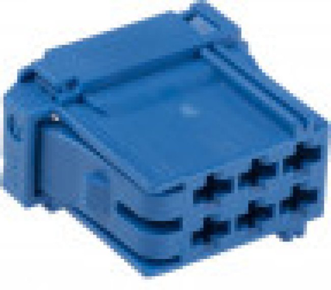 6-968970-1, Automotive Connectors AMP MCP 2.8 HSG 6POS 2.LOCKING