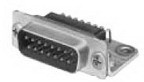 747497-4, Conn D-Sub PIN 50 POS 1.38mm Solder RA Thru-Hole 50 Terminal 1 Port Tube