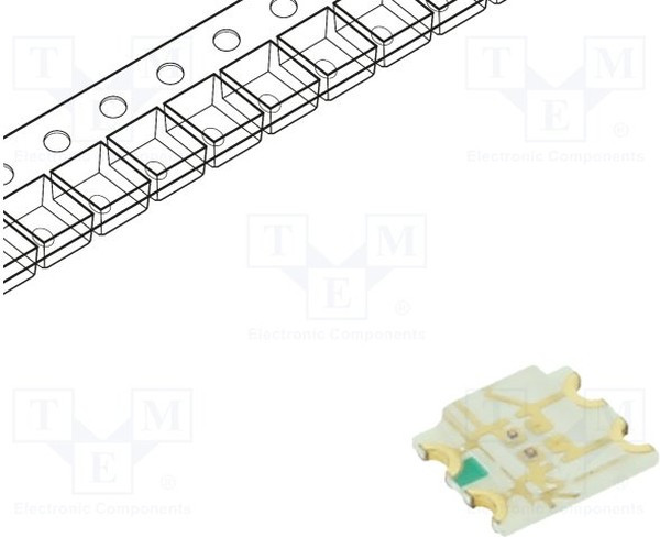 RF-P3S155TS-B52, LED; SMD; 1206; red/yellow; 3.2x2.7x0.7mm; 140°; 1.8?2.4/1.8?2.4V