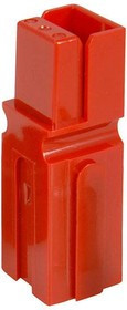 P5916G7-BK, Heavy Duty Power Connectors PP75 CR HOUSING ONLY, RED - BULK