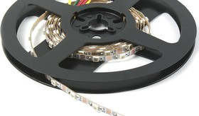 ILPX-K317-RGB1- 2M0-SK15V04-01., 5V dc RGB LED Strip Light, 2m Length