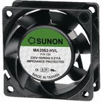 MA2062-HVL.GN, 60*60*25 220V + конденсатор MA2062-HVL.GN, 60*60*25 220V + конденсатор