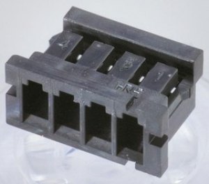 DF3-12S-2C, DF3 Female Connector Housing, 2mm Pitch, 12 Way, 1 Row
