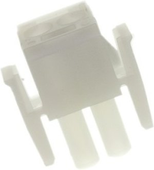 1-480698, Universal MATE-N-LOK Male Connector Housing, 6.35mm Pitch, 2 Way, 1 Row 1-480698, Universal MATE-N-LOK Male Connector Housing, 6.35mm Pitch, 2 Way, 1 Row