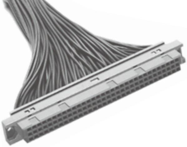 PCN10-96S-2.54C, DIN 41612 Connectors 96P CRIMP RECEPT PCN 10 SERIES