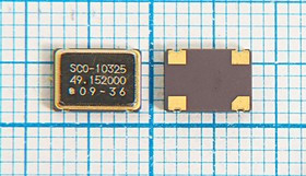 Кварцевый генератор 49.152МГц 3.3В, HCMOS/TTL в корпусе SMD 7x5мм, гк 49152 \\SMD07050C4\T/CM\ 3,3В\