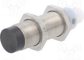 E57P-18UPN8-Q, Датчик: индуктивный; Конф.выхода: PNP / NO; 0-8мм; 10-48ВDC; М18