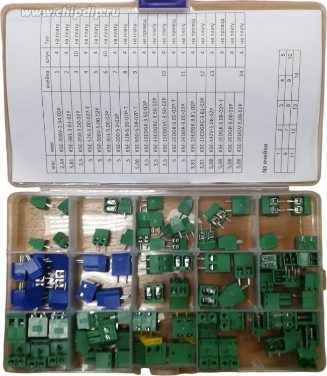 Набор клеммников на плату и провод. Аналоги Degson, KLS, Golten, Wanjie, WEIDMULLER, Dinkle, Deca, ANYTEK.