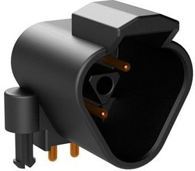 ATF13-3P-BM01J1939, Automotive Connectors 3Pin Snap Fit Gold J1939