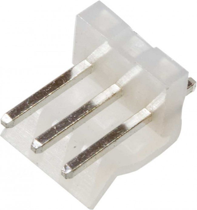 PWL- 3 (DS1072-3 M), Вилка на плату 3.96мм 3pin прямая