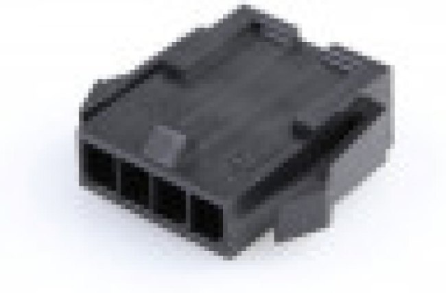 43640-0400, Headers &amp; Wire Housings PLUG PANEL MOUNT 4P SINGLE ROW