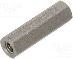 TFF-M4X25/DR146, Дистанцирующая стойка с резьбой, 25мм, Внутр.резьба: M4