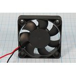 Вентилятор 50x50x10, напряжение 24В, ток 0,08А, выводы 2L, подшипник скольжения, FSY50S24M