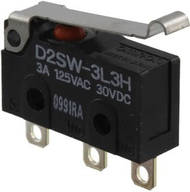 D2SW-3L3H, Basic / Snap Action Switches Miniature Basic Auto Switch