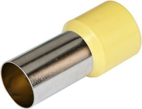 Наконечник-гильза Ншви 25 мм2 с изолированным фланцем желтый Е25-16 упаковка 100 шт 084-04-31,084-04-031 4670042794203