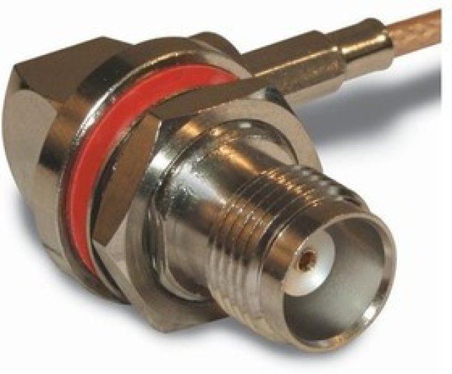 122454, RF Connectors / Coaxial Connectors TNC R/A BULKHEAD JACK 316/U 122454, RF Connectors / Coaxial Connectors TNC R/A BULKHEAD JACK 316/U