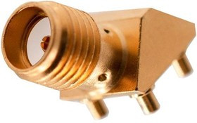 142-0711-271, RF Connectors / Coaxial Connectors SMA Jack 45 Deg PCB Mount