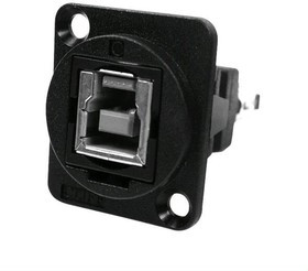 CP30206N, Соединитель, гнездо USB A, гнездо USB B, FT, USB 3.0, пластик