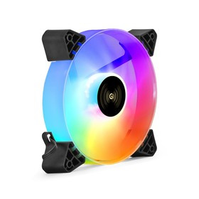 EX295972RUS, Вентилятор 12В DC с подсветкой ExeGate EX12025H6PYH-PWM.ARGB (120x120x25 мм, Hydraulic bearing (гидродинамический), 6pin, 1200R EX295972RUS, Вентилятор 12В DC с подсветкой ExeGate EX12025H6PYH-PWM.ARGB (120x120x25 мм, Hydraulic bearing (гидродинамический), 6pin, 1200R