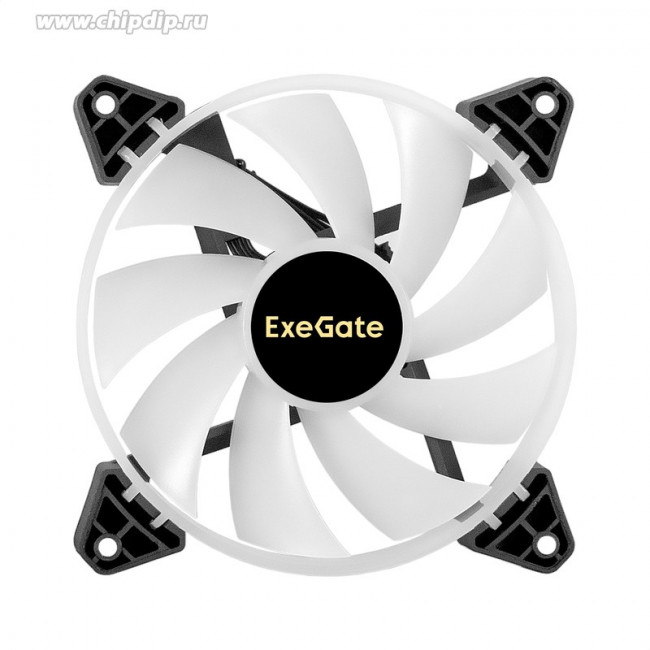EX295972RUS, Вентилятор 12В DC с подсветкой ExeGate EX12025H6PYH-PWM.ARGB (120x120x25 мм, Hydraulic bearing (гидродинамический), 6pin, 1200R EX295972RUS, Вентилятор 12В DC с подсветкой ExeGate EX12025H6PYH-PWM.ARGB (120x120x25 мм, Hydraulic bearing (гидродинамический), 6pin, 1200R