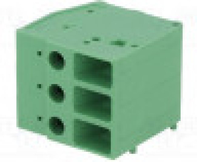 DG107V-7.62- 03P-14-00A(H), Зажимная рейка для печатных плат зажим 7,62мм прямой 4мм2 DG107V-7.62- 03P-14-00A(H), Зажимная рейка для печатных плат зажим 7,62мм прямой 4мм2