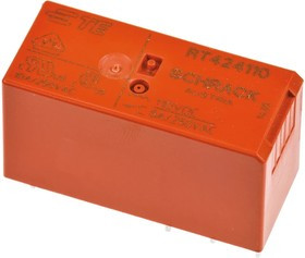 RT424110, Реле 2 переключ. 110VDC, 8A/250VAC DPDT