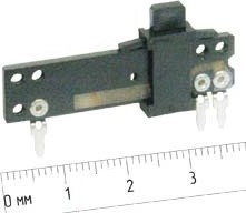 Резистор переменный движковый 100к\A\35мм\4C5x4\F-1571; №4578_A РПдвиж 100к\A\35мм\4C5x4\F-1571\