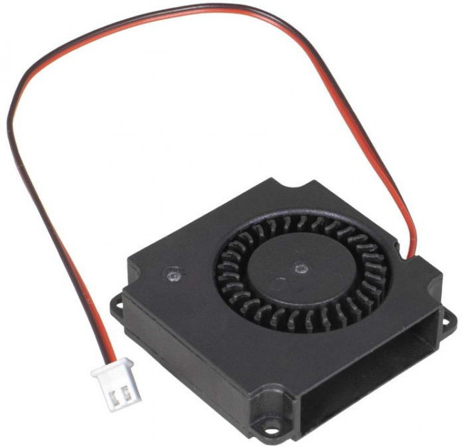 RQU4010MS 5VDC, Вентилятор-улитка DC типа RQU, 40х40х10 мм, 7200 об./мин., 32.1 дБ, 5 В, 0.15 А, 0.75Вт, PBT