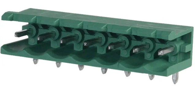 1759062, Pluggable Terminal Blocks 7 Pos 5.08mm pitch Through Hole Header