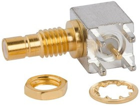 903-413J-51A, RF Connectors / Coaxial Connectors PC R/A BLHD JCK TIN