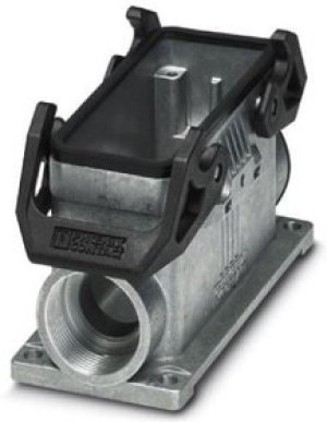 1412857, Heavy Duty Power Connectors HC-STA-B16-SLWD- 2SSP21-ELC-AL