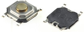 SKQGAFE010, Tactile Switches 5.2x5.2x1.5mm 100gf