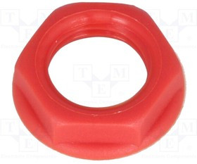 CL1416, Аксессуар разъема, Нейлоновая гайка красного цвета, 7/16" UNF
