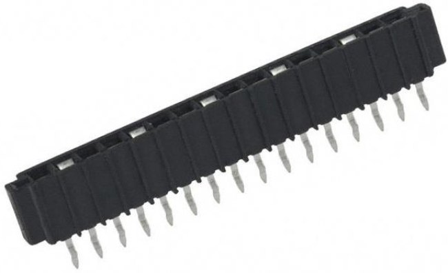 6-520315-6, FFC &amp; FPC Connectors 1X16P VRT 100X100 PCB REC