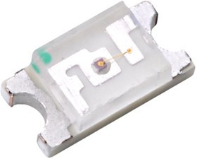 MP005932, Светодиод, Зеленый, SMD (Поверхностный Монтаж), 1206 (3216 метрический), 20 мА, 2.6 В, 576 нм