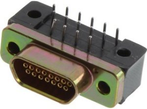 MDM-15SCBR-F222, MICRO D SUB CONN, RECEPTACLE, 15POS MDM-15SCBR-F222, MICRO D SUB CONN, RECEPTACLE, 15POS