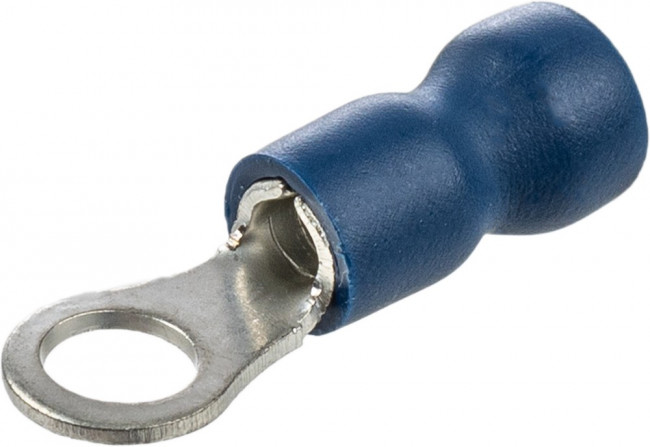 Наконечник кольцевой изолированный НКИ с легким вводом проводника 2,5-4 (100 шт.) TDM Наконечник кольцевой изолированный НКИ с легким вводом проводника 2,5-4 (100 шт.) TDM