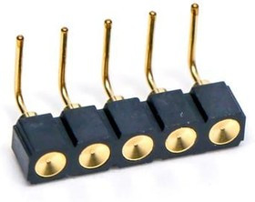 399-10-105-10-007000, Headers &amp; Wire Housings RA TargetConcaveFace Sngl Row