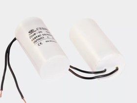 CBB60 16мкФ, 450 В, Конденсатор пусковой (провода)