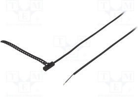 TT0PPT1000BT105, Датчик температуры, Pt1000, 1кОм, кл.B, Внешн.разм 6x6x20мм, IP67