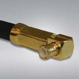 252123, RF Connectors / Coaxial Connectors MCX R/A C/P 223 142 DB GOLD