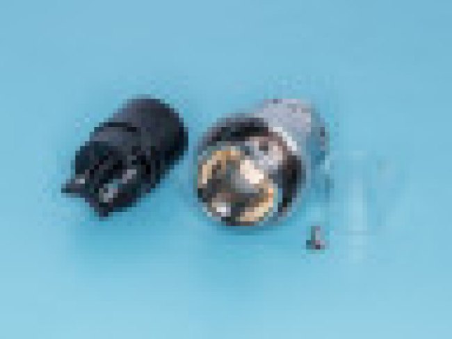 AC-M16-3F, Разъем M16 гнездо на кабель 3 контакта, пайка M5900B