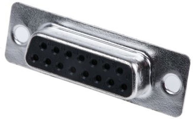 MHDB15SS, Разъем D Sub, Standard, Гнездо, MHDB Series, 15 контакт(-ов), DA, Solder Cup MHDB15SS, Разъем D Sub, Standard, Гнездо, MHDB Series, 15 контакт(-ов), DA, Solder Cup
