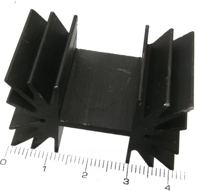 BLA028-25 (HS 211-25), Охладитель 25*42*25, алюминий