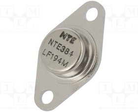 NTE384, Транзистор: NPN, биполярный, 350В, 7А, 45Вт, TO66