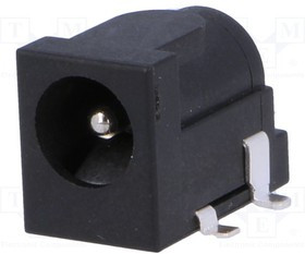 FC68148S, Гнездо, питания DC, "папа", 5,5/2,1мм, 5,5мм, 2,1мм, SMT, 2А