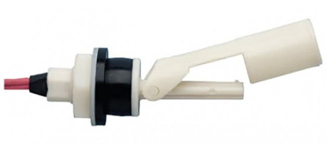 165800, LS-7 Series Horizontal Polypropylene Float Switch, Float, 610mm Cable, SPST NO/NC