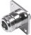 HYR-0314 (GN-314) (N-7317) (N-BJ1), Разъем N, гнездо, фланец 4 отверстия (Panel jack)