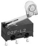 D2F-L2, Basic / Snap Action Switches SP ROLLER LEVR UNSLD D2F-L2, Basic / Snap Action Switches SP ROLLER LEVR UNSLD