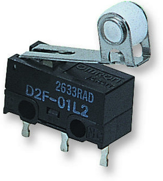 D2F-L2, Basic / Snap Action Switches SP ROLLER LEVR UNSLD D2F-L2, Basic / Snap Action Switches SP ROLLER LEVR UNSLD